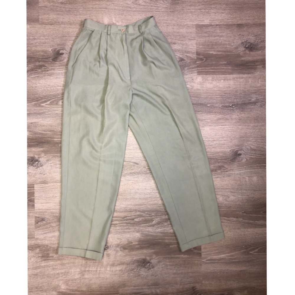 Clifford & Wills Light Mint Green Trouser Pants
